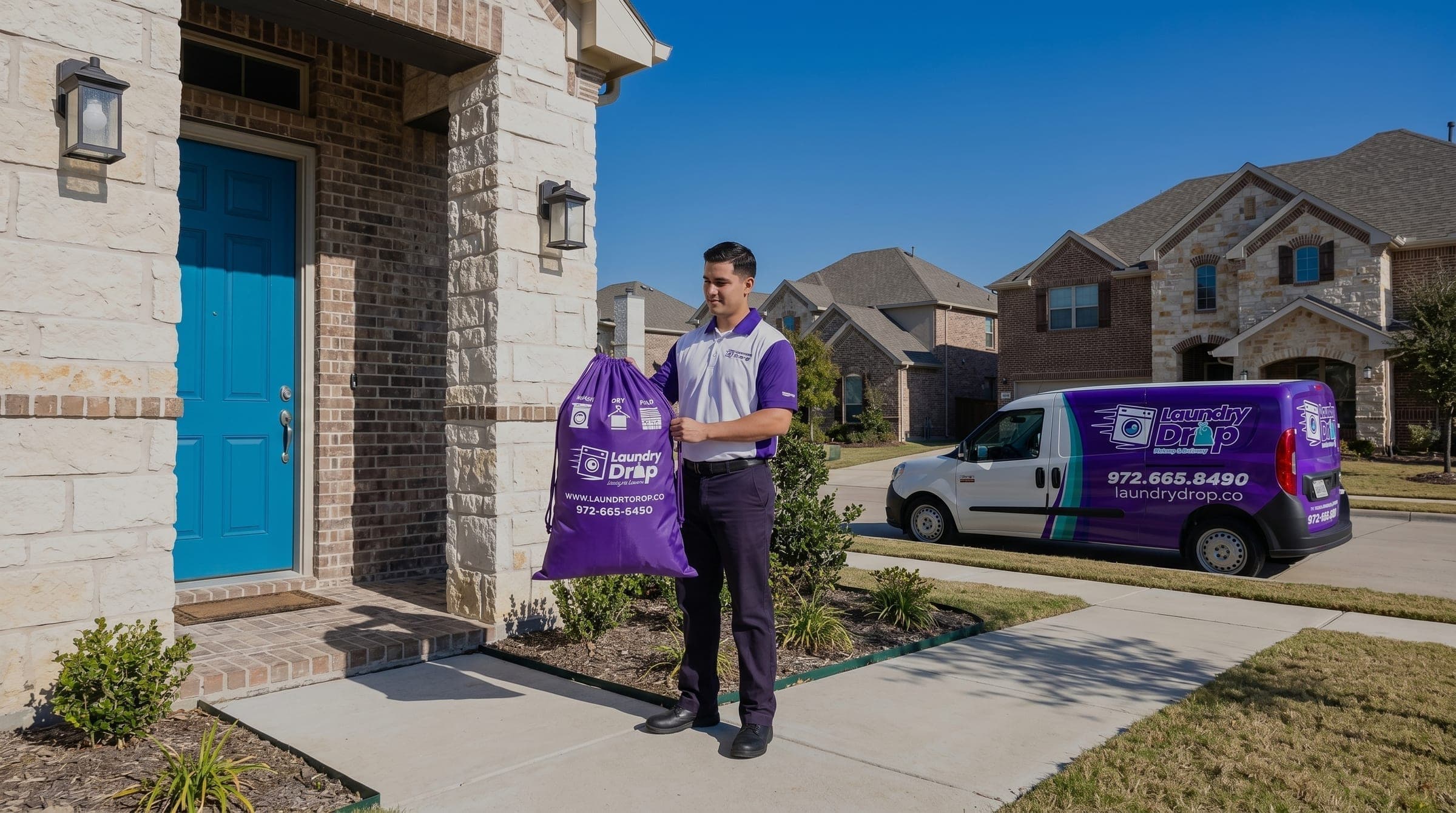 Laundry Pickup & Delivery in Allen, TX